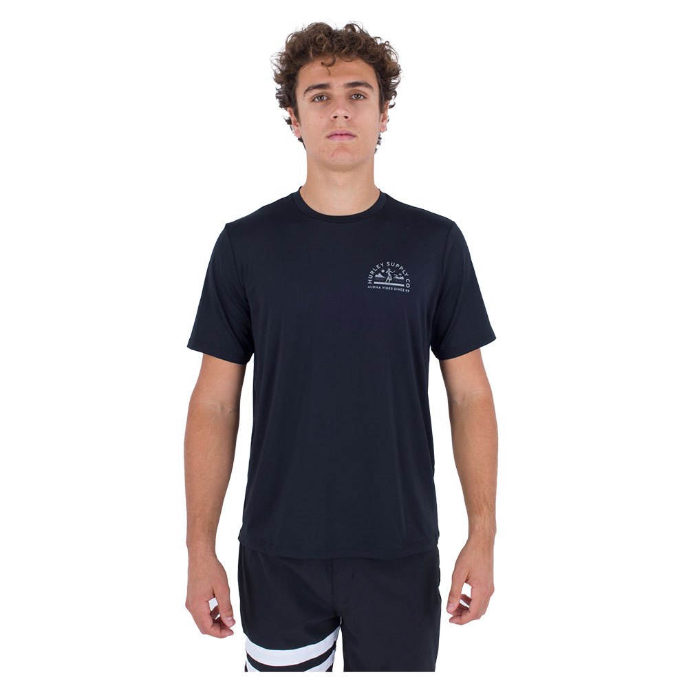 

Футболка Hurley Everyday Hybrid UPF Short Sleeve Surf, черный