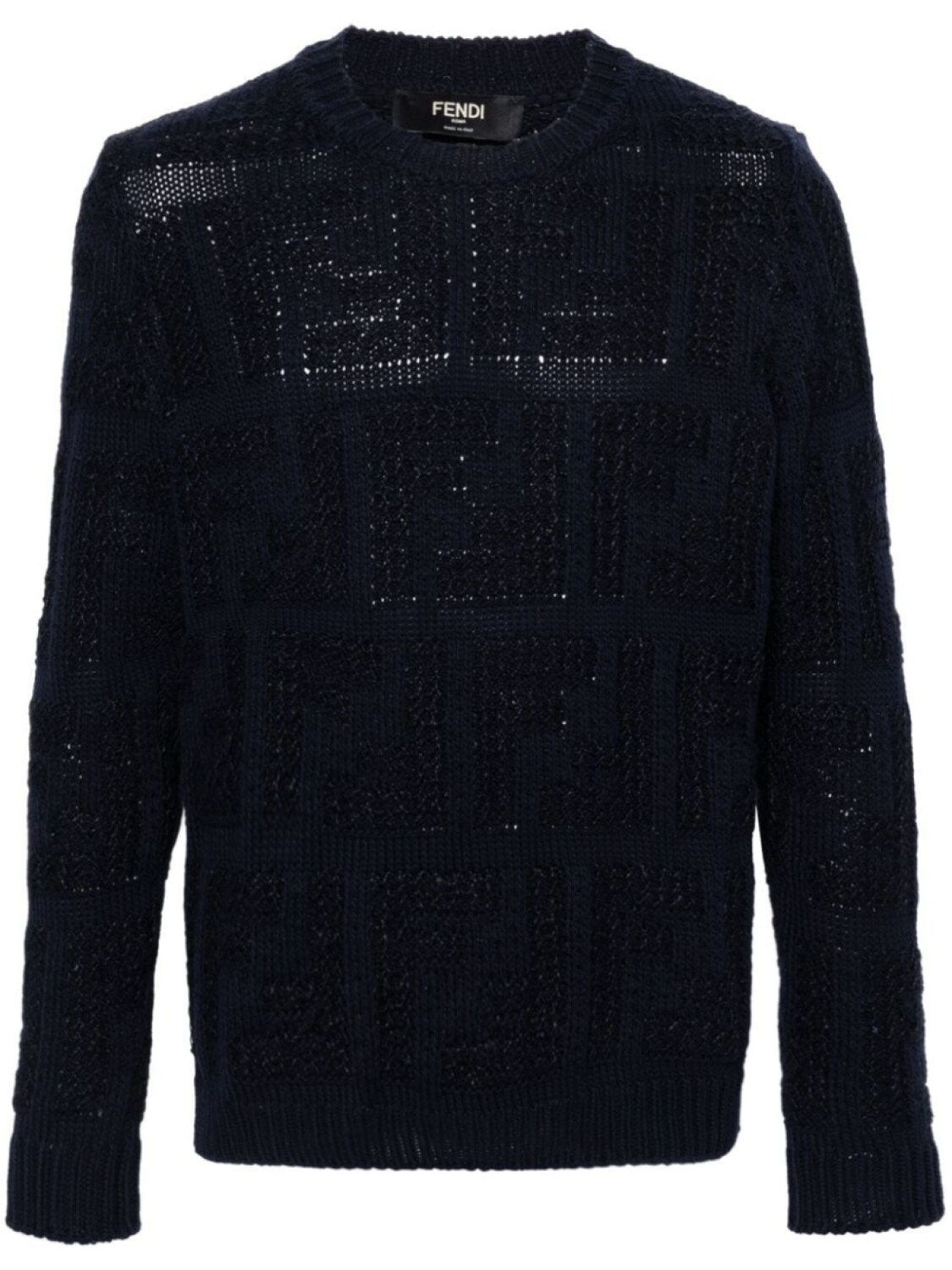 

Джемпер крупной вязки FENDI, синий