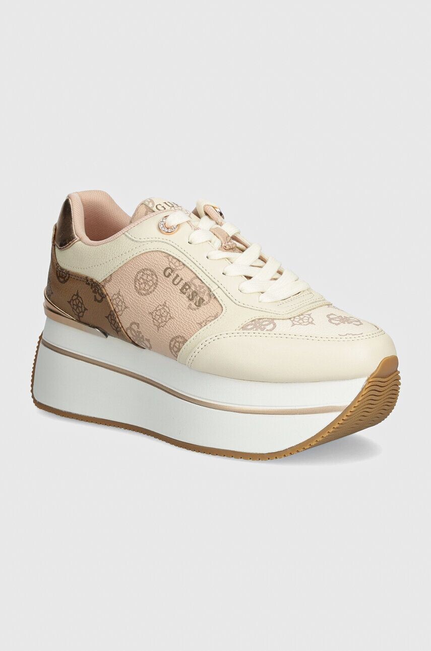 

Кроссовки Guess CAMRIO7, бежевый
