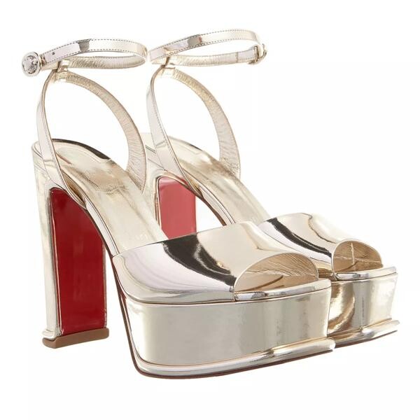 

Сандалии amali alta sandals Christian Louboutin, желтый