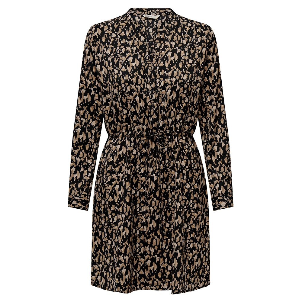 

Короткое платье Only Cory V-Neck Tunic Woven, черный