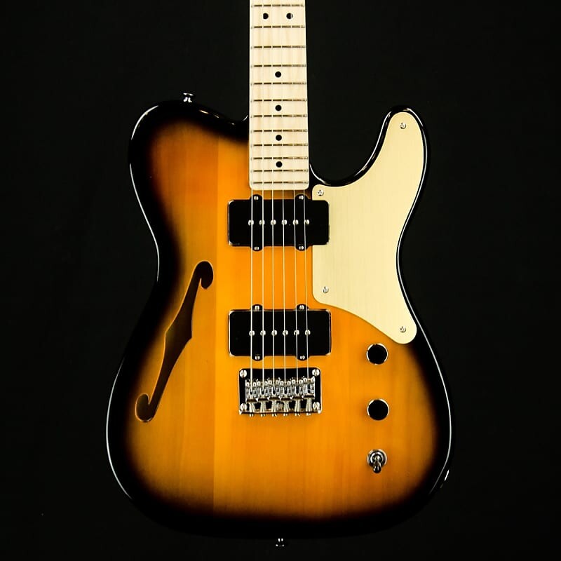 

Электрогитара Squier Paranormal Cabronita Telecaster Thinline, Maple Fingerboard, Gold Anodized Pickguard, 2-Colo