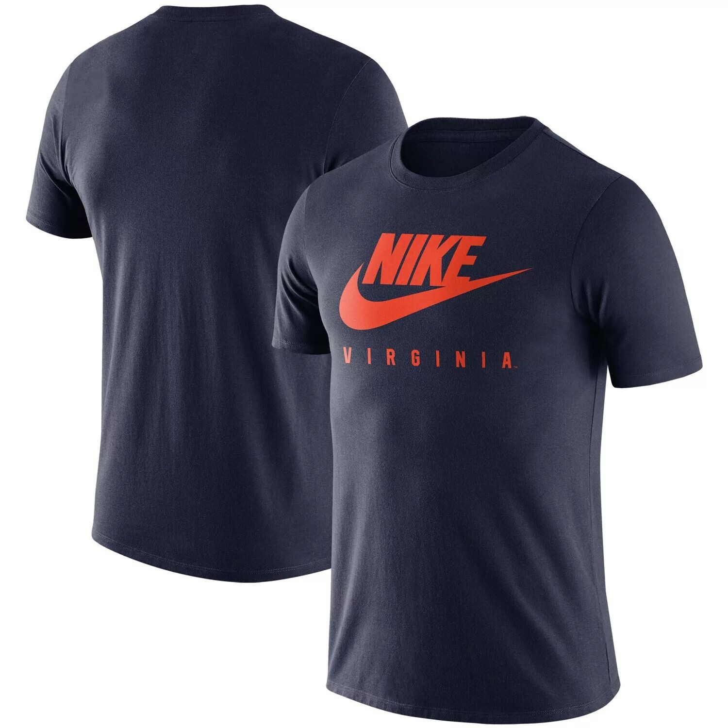 

Мужская темно-синяя футболка Virginia Cavaliers Essential Futura Nike
