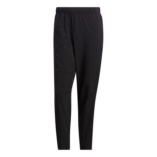 Спортивные штаны Men's adidas Solid Color Casual Woven Sports Pants/Trousers/Joggers Autumn Black, мультиколор