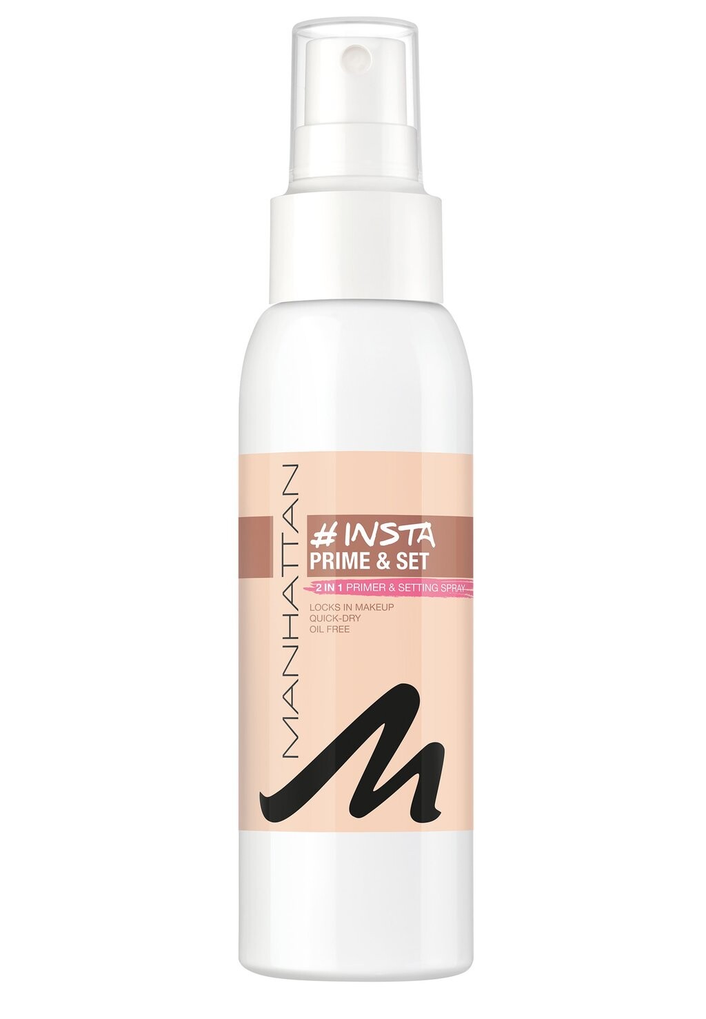 

Фиксирующие спреи и порошки Insta Prime & Set Spray Manhattan Cosmetics, цвет transparent