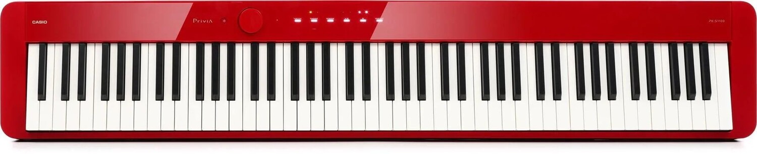 

Цифровое пианино Casio Privia PX-S1100 — красное