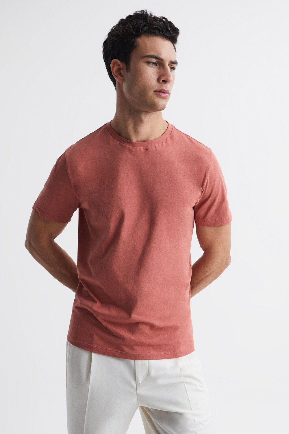 

Футболка Bless с круглым вырезом Reiss, розовый