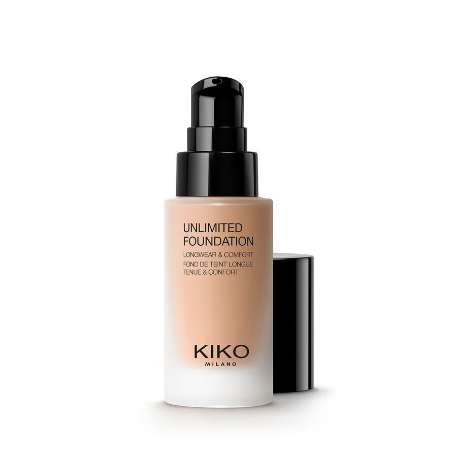 

Жидкая тональная основа стойкого действия 5р Kiko Milano Unlimited Foundation, 30 мл
