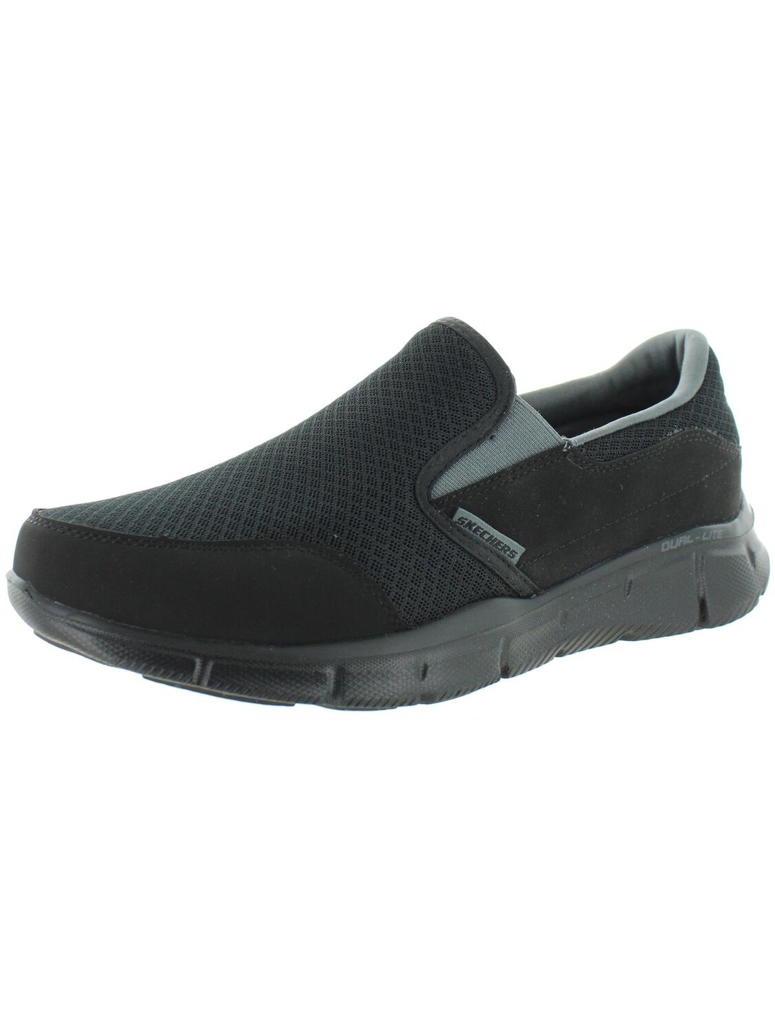 

Мужские легкие кроссовки-слипоны для фитнеса Equalizer-Persistent Skechers, цвет Black/Charcoal