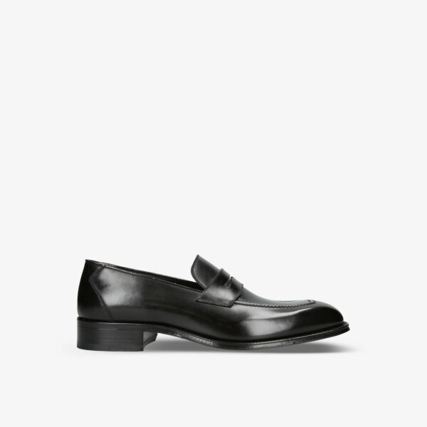 

Кожаные лоферы без шнуровки Claydon Tom Ford, черный
