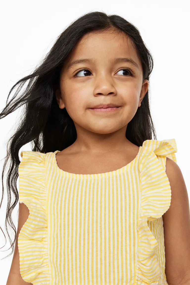 

Платье из крепа H&M, желтый