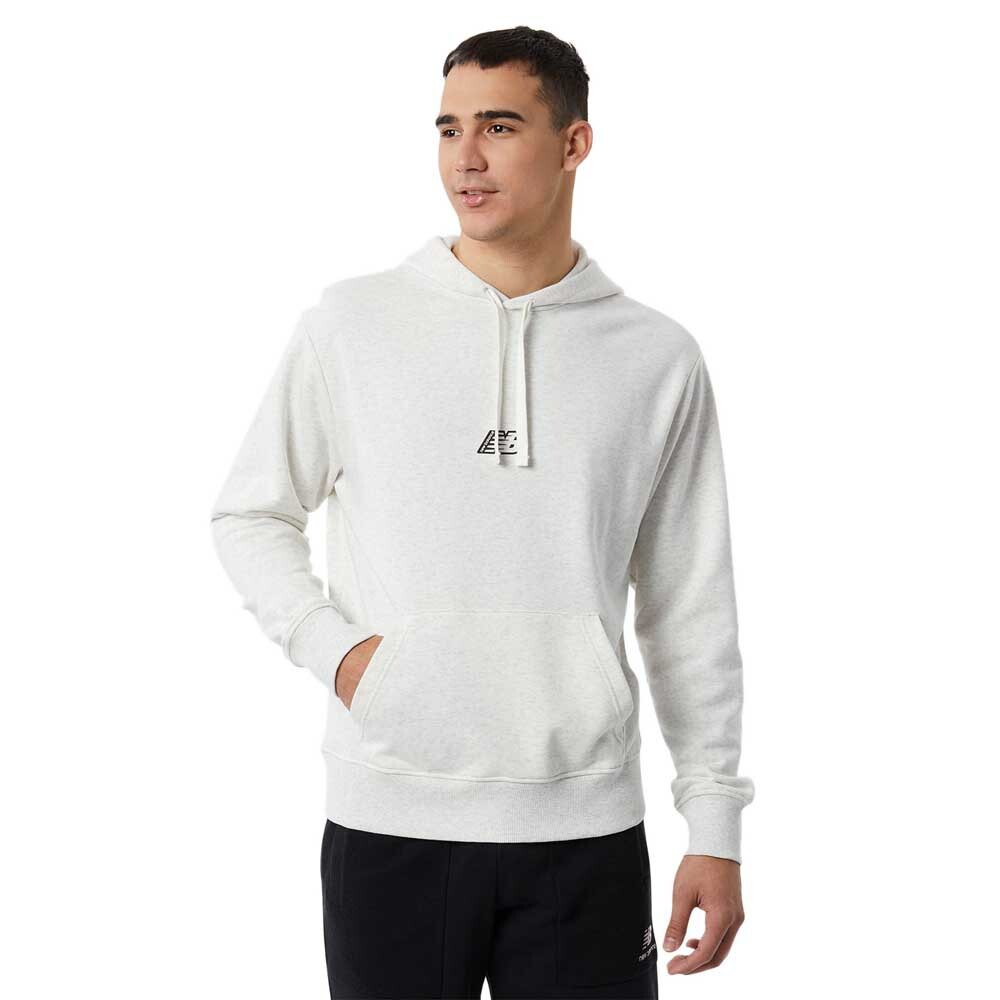 

Худи New Balance Essentials Fleece, белый