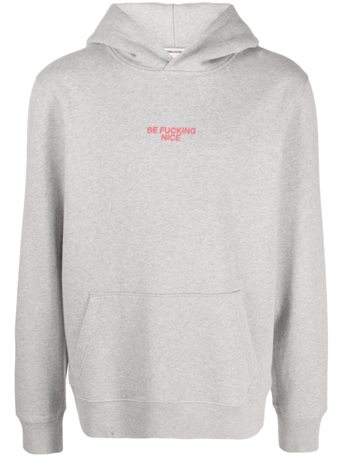 

Худи с надписью Zadig&Voltaire, серый