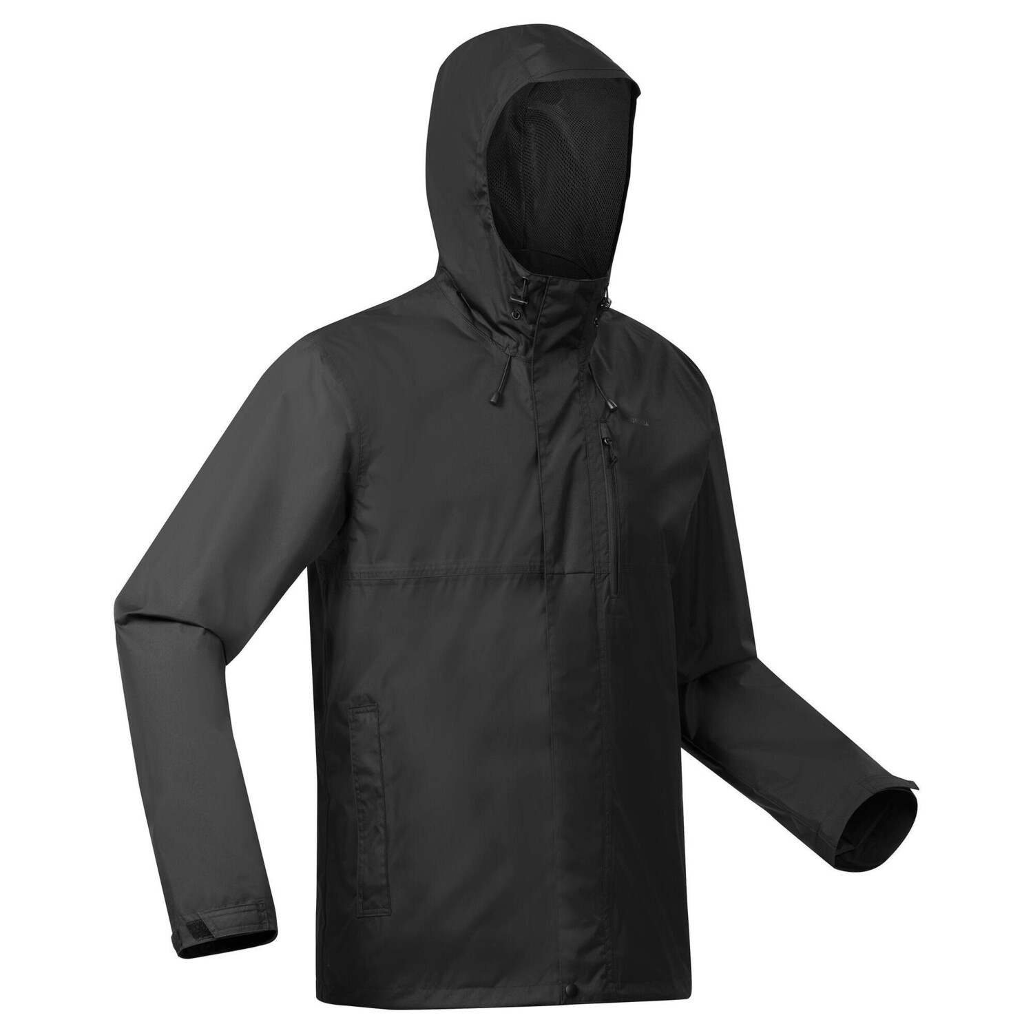 

Водонепроницаемая походная куртка Decathlon Nh500 Imper Quechua, черный