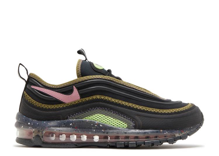 

Кроссовки Nike AIR MAX TERRASCAPE 97 'BLACK ELEMENTAL PINK LIME', черный