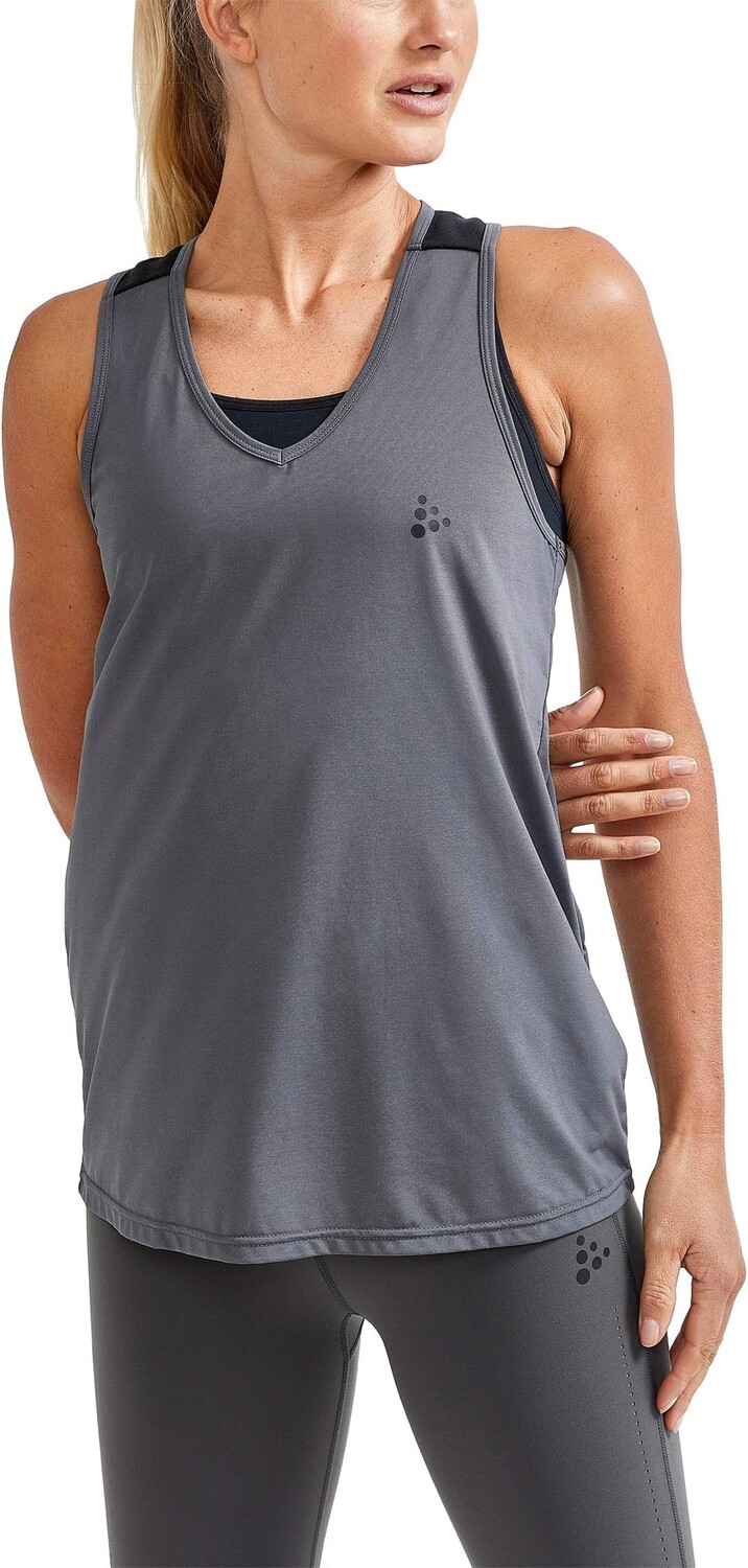 

Майка Craft ADV Charge Perforated Singlet, цвет Granite/Black