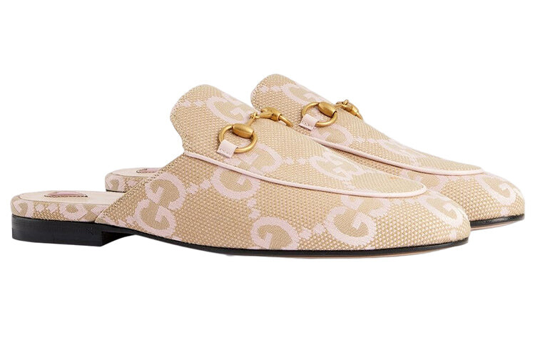 

Сандалии GUCCI Princetown, бежевый