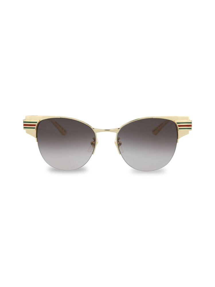 

Круглые солнцезащитные очки 52MM Gucci, золото