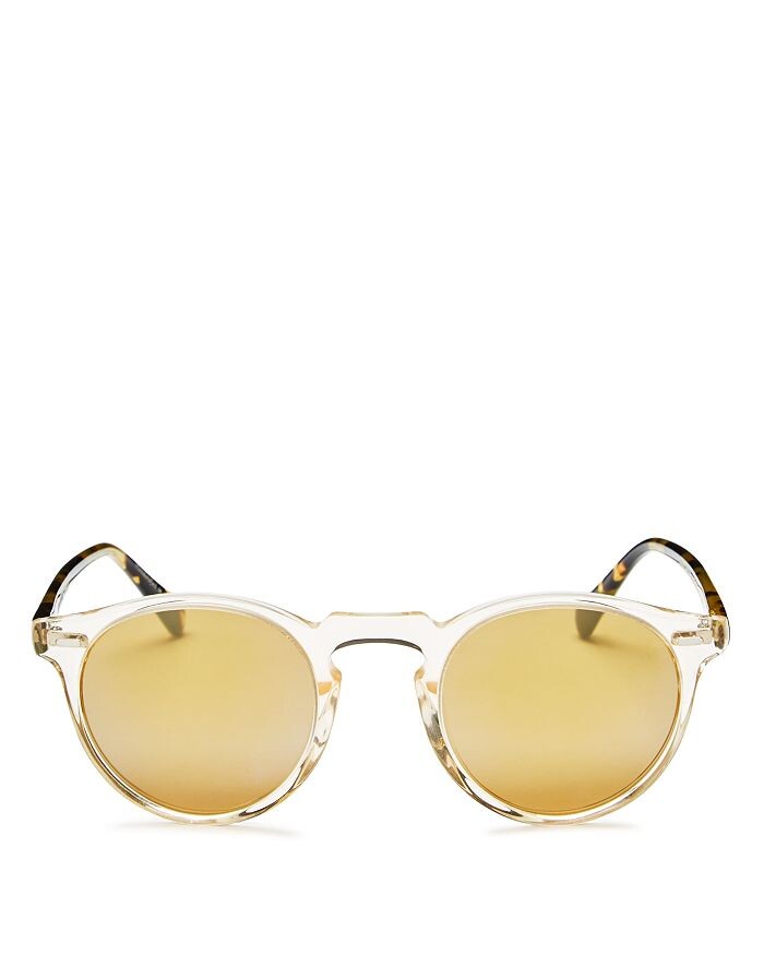 

Круглые солнцезащитные очки Gregory Peck, 47 мм Oliver Peoples