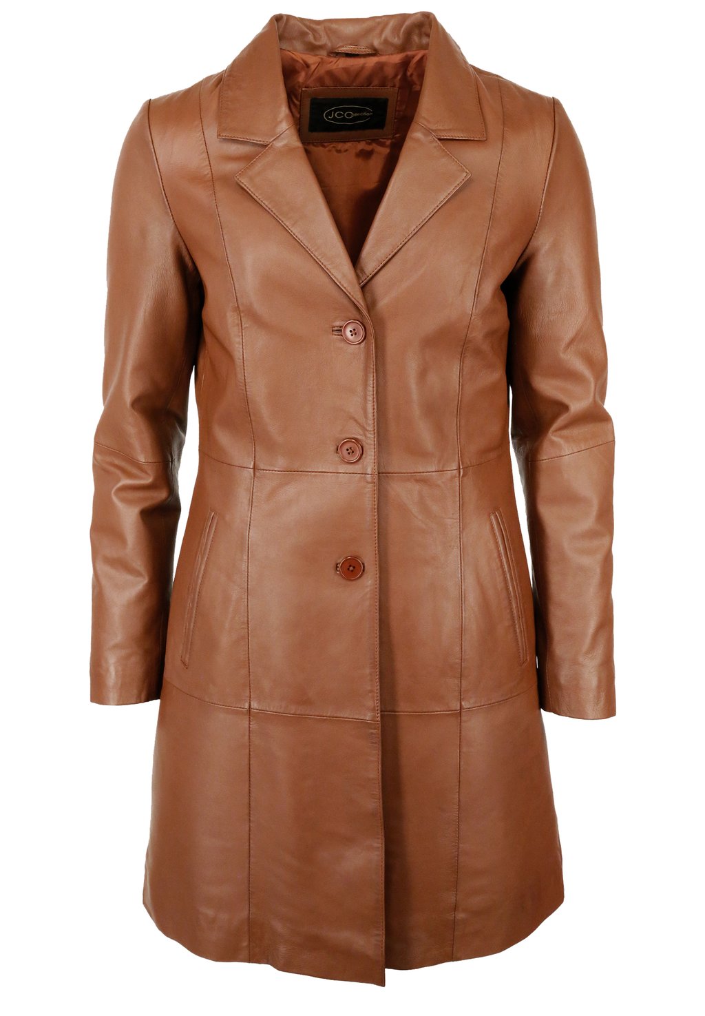 Классическое пальто Jcc, коричневый