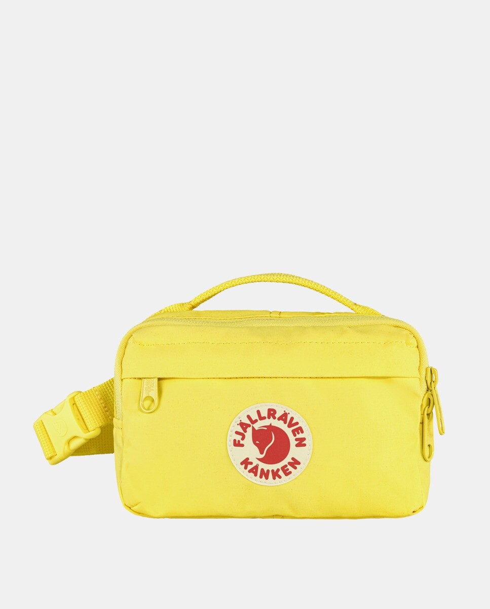

Маленькая желтая поясная сумка унисекс Fjällräven Kanken с наружными карманами Fjällräven, желтый