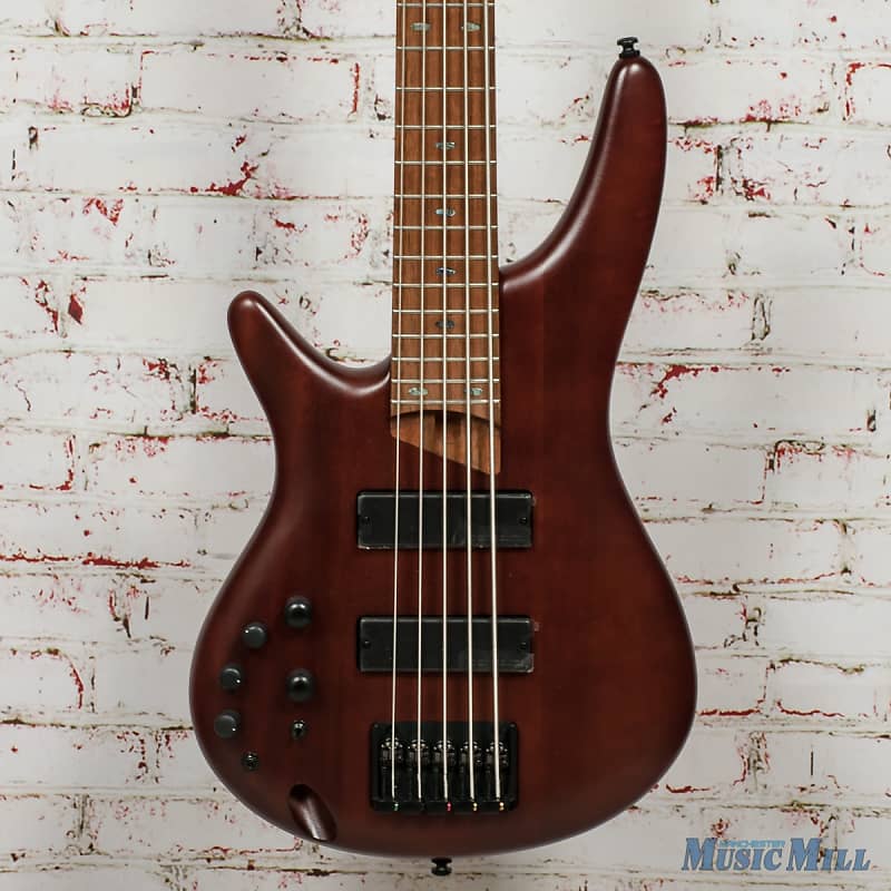 цена Басс гитара Ibanez SR Standard 5-String Electric Bass - LH, Brown Mahogany