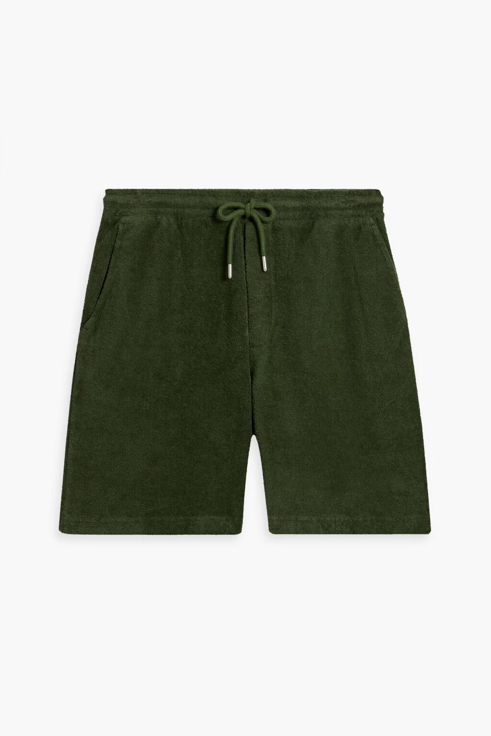 

Хлопковые махровые шорты на кулиске Hamilton And Hare, цвет Leaf green