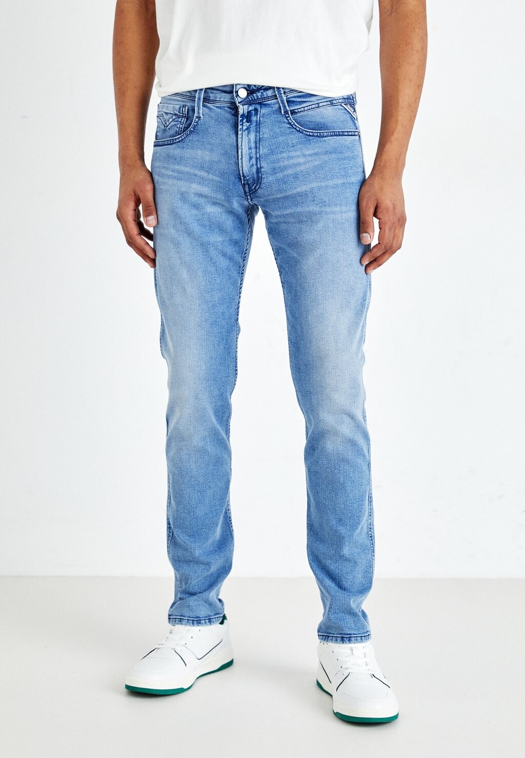 

Джинсы приталенного кроя ANBASS PANTS Replay, цвет light blue