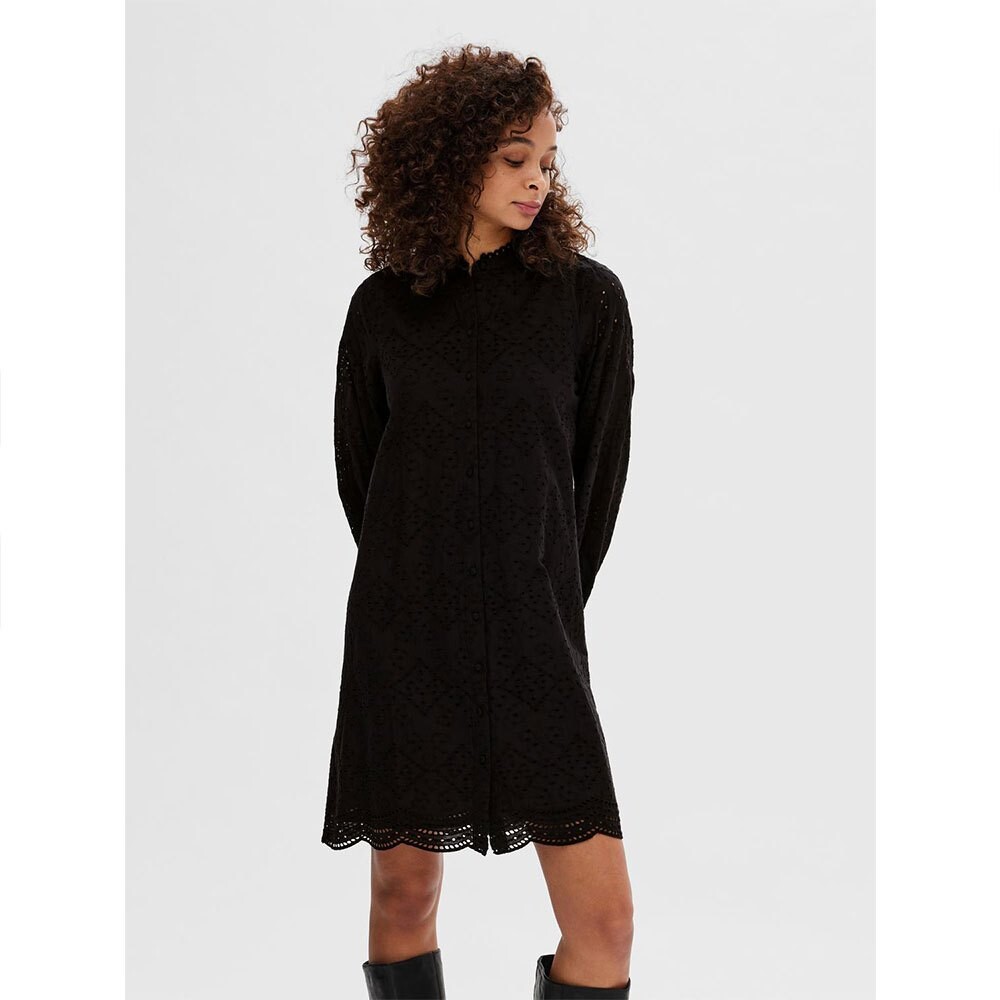 

Платье Selected Tatiana Long Sleeve, черный