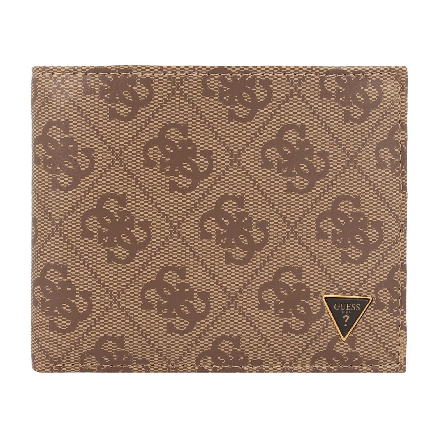 

Кошелек Guess Mito RFID Schutz Leder 12 см, бежевый