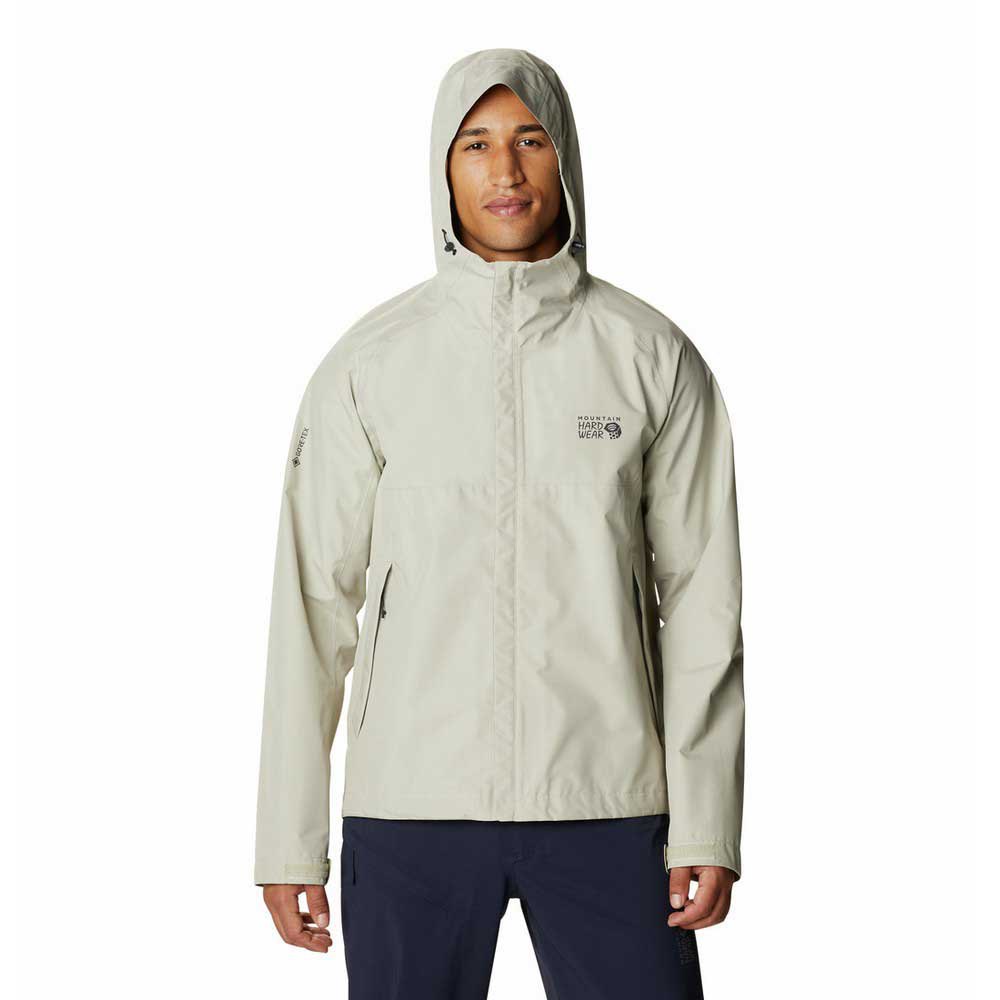 Куртка Mountain Hardwear Exposure/2 Goretex Paclite, бежевый куртка мембранная мужская mountain hardwear exposure 2™ серый