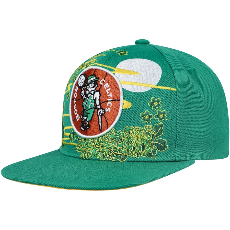 

Бейсболка Mitchell & Ness Boston Celtics, зеленый