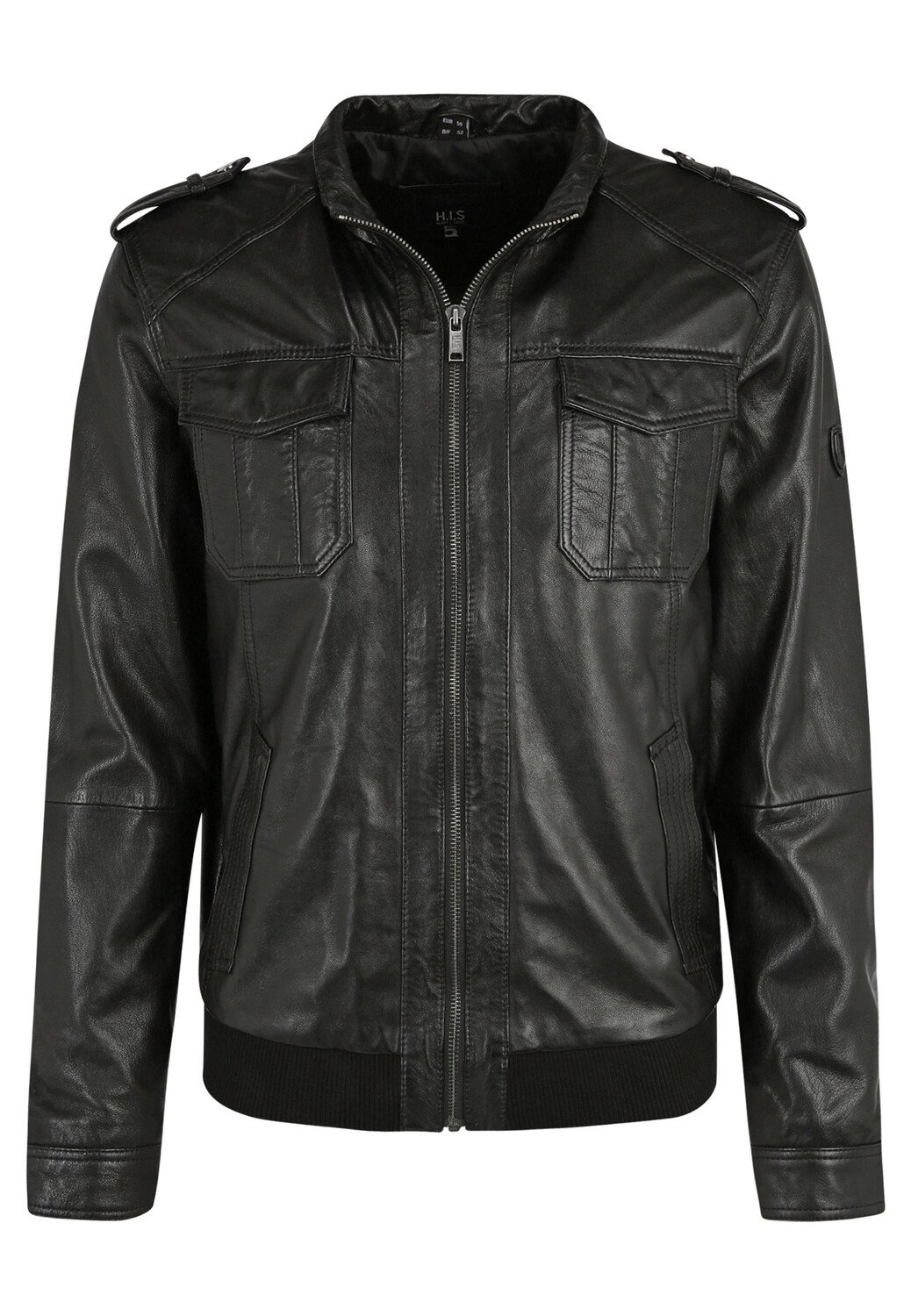 

Кожаная куртка H.I.S Bikerjacke SANDER, черный