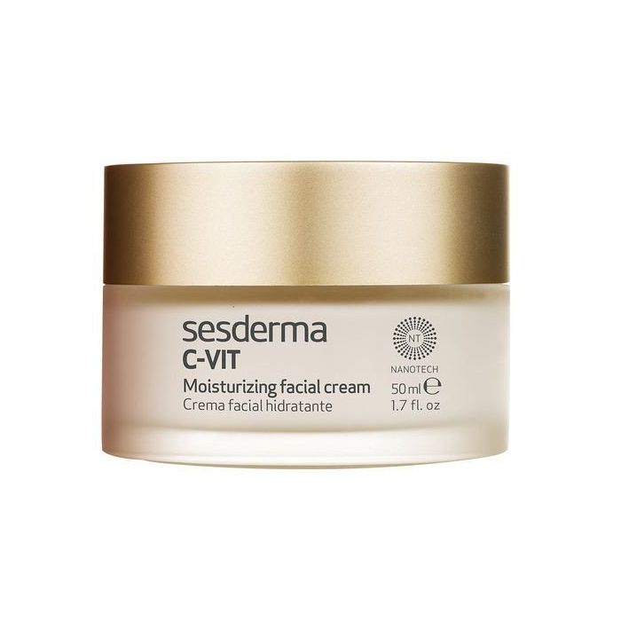 Крем для лица C-Vit Crema Facial Hidratante Sesderma, 50 ml набор по уходу за кожей лица sesderma c vit 5 mesoses supreme 1 шт