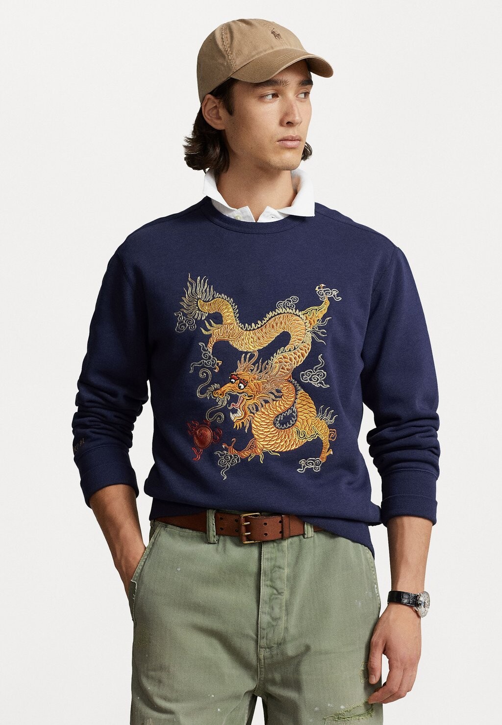 

Толстовка Polo Ralph Lauren LONG SLEEVE, темно-синий