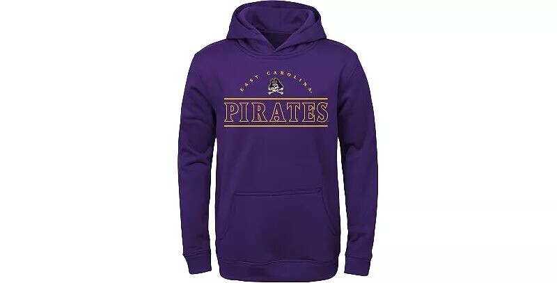 

Молодежная толстовка Gen2 East Carolina Pirates фиолетового цвета