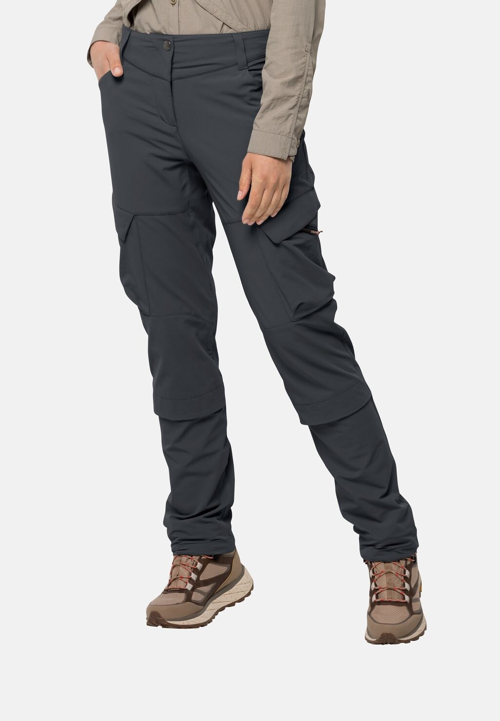 

Брюки DISKOVERA W Jack Wolfskin, цвет phantom