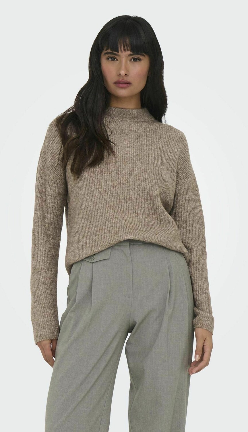 

Свитшот ONLY CAMILLA O-NECK L/S, цвет caribou