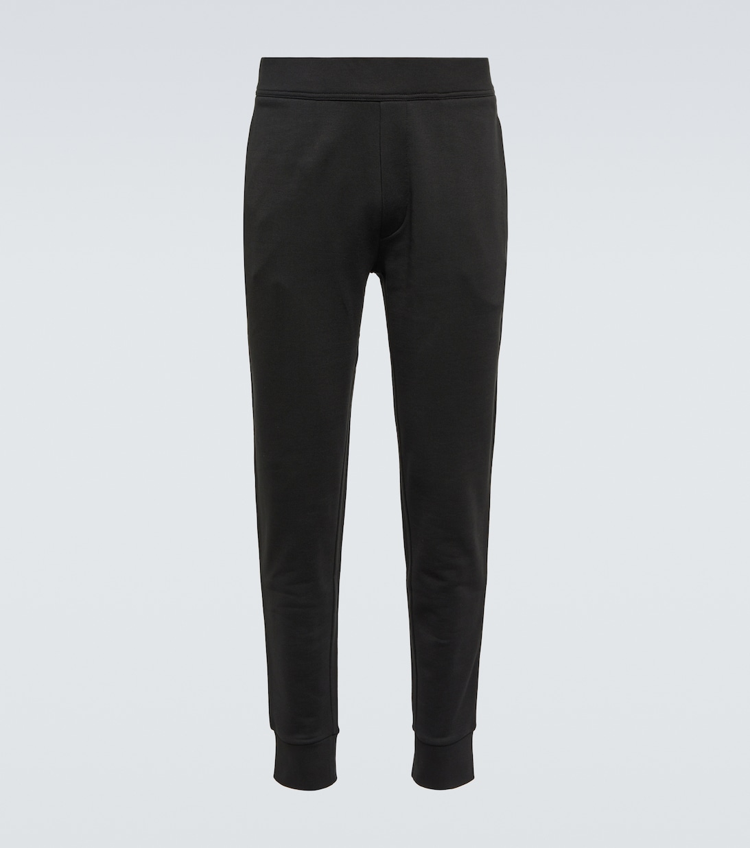 Спортивные штаны из хлопкового джерси Moncler, черный спортивные брюки из хлопкового джерси со светоотражающим зигзагом moncler черный