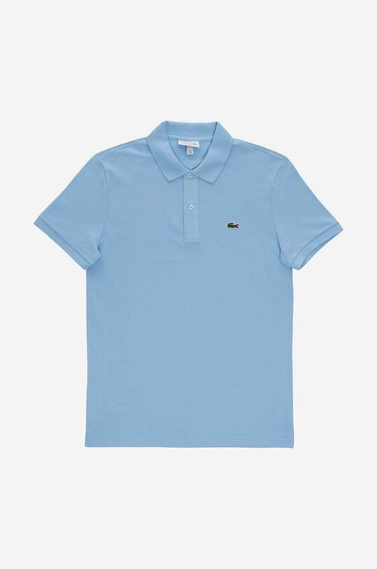 

Хлопковая рубашка-поло Lacoste, синий