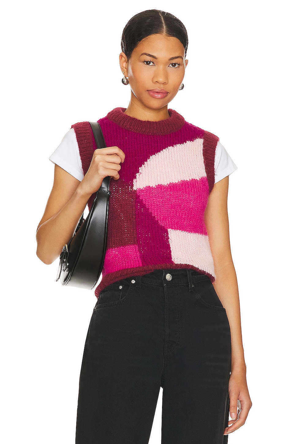 Жилет Lovers and Friends Adiel Knit, цвет Pink Multi