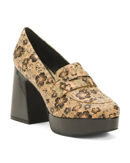 

Лоферы на каблуке с мизинцем Cecelia New York, черный
