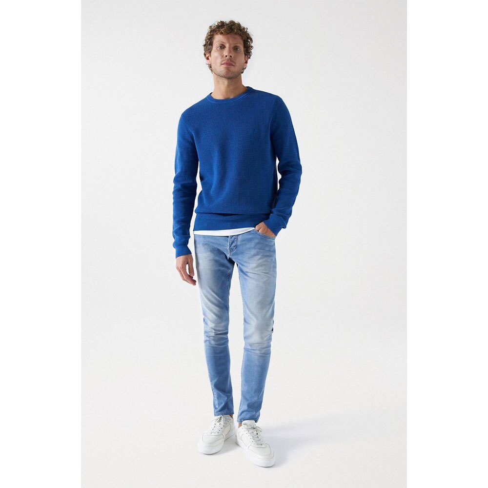 

Свитер Salsa Jeans Waffle, синий
