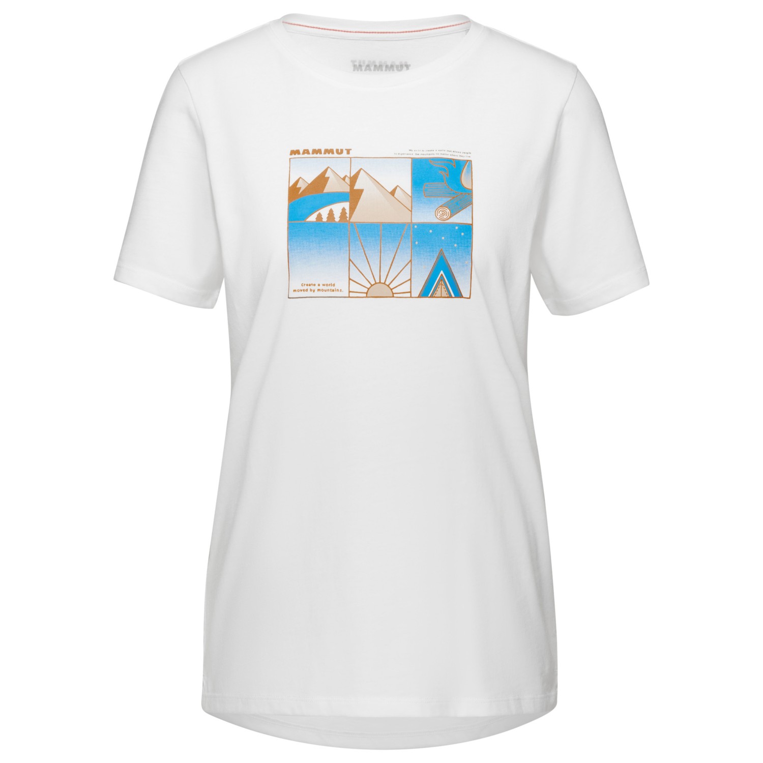 Функциональная рубашка Mammut Women's Mammut Core T Shirt Outdoor, белый