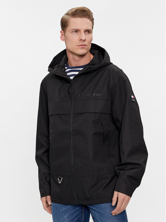 

Переходная куртка стандартного кроя Tommy Jeans, черный
