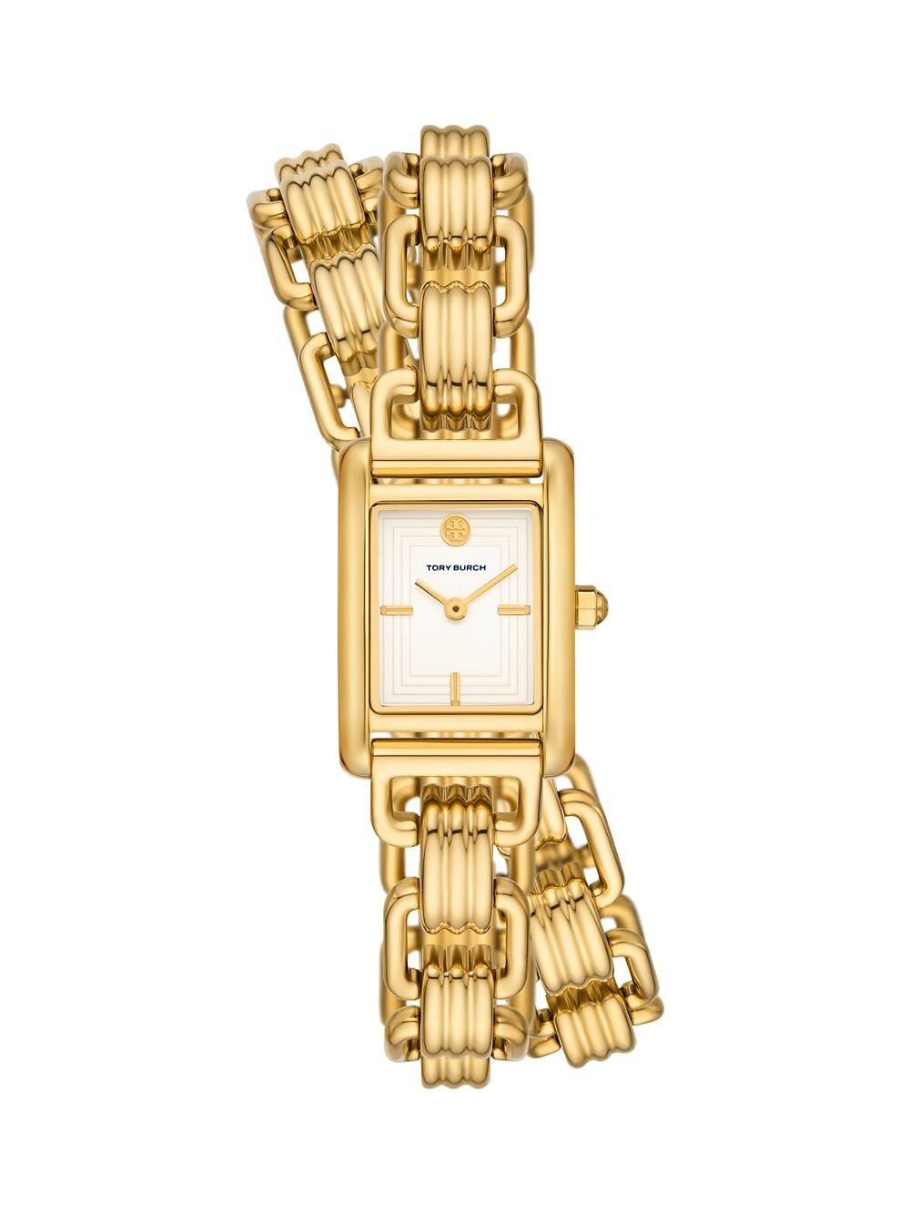 

Часы Eleanor Mini Goldtone с браслетом из нержавеющей стали Tory Burch, желтый