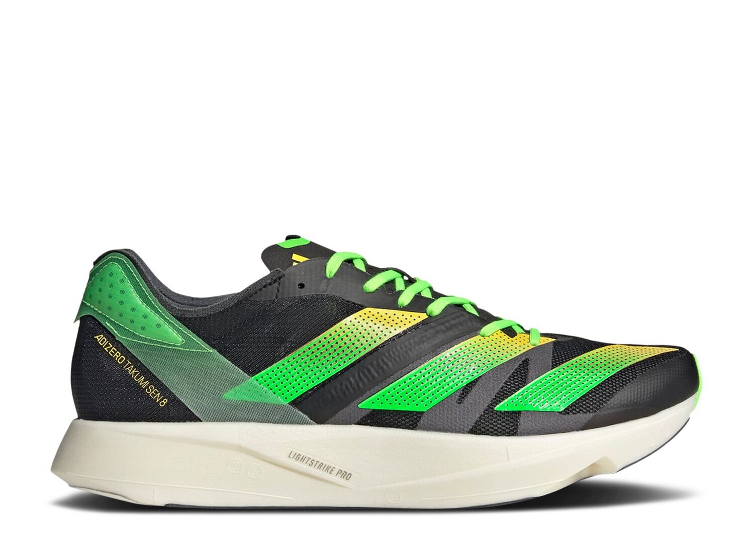 

Кроссовки adidas Adizero Takumi Sen 8 'Black Solar Green', черный, Черный;серый