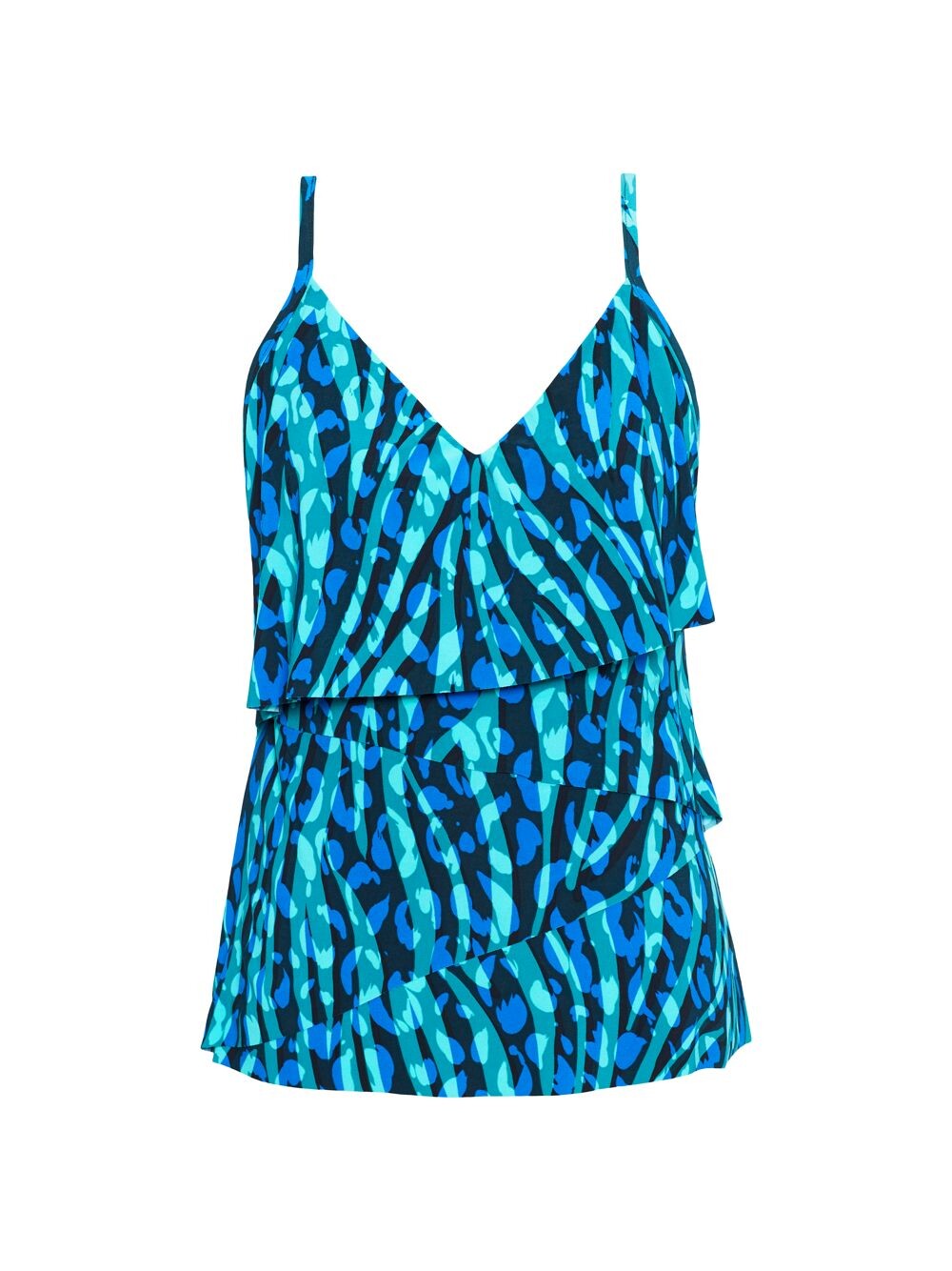 

Топ Animal Instinct Chloe Tankini Magicsuit, синий