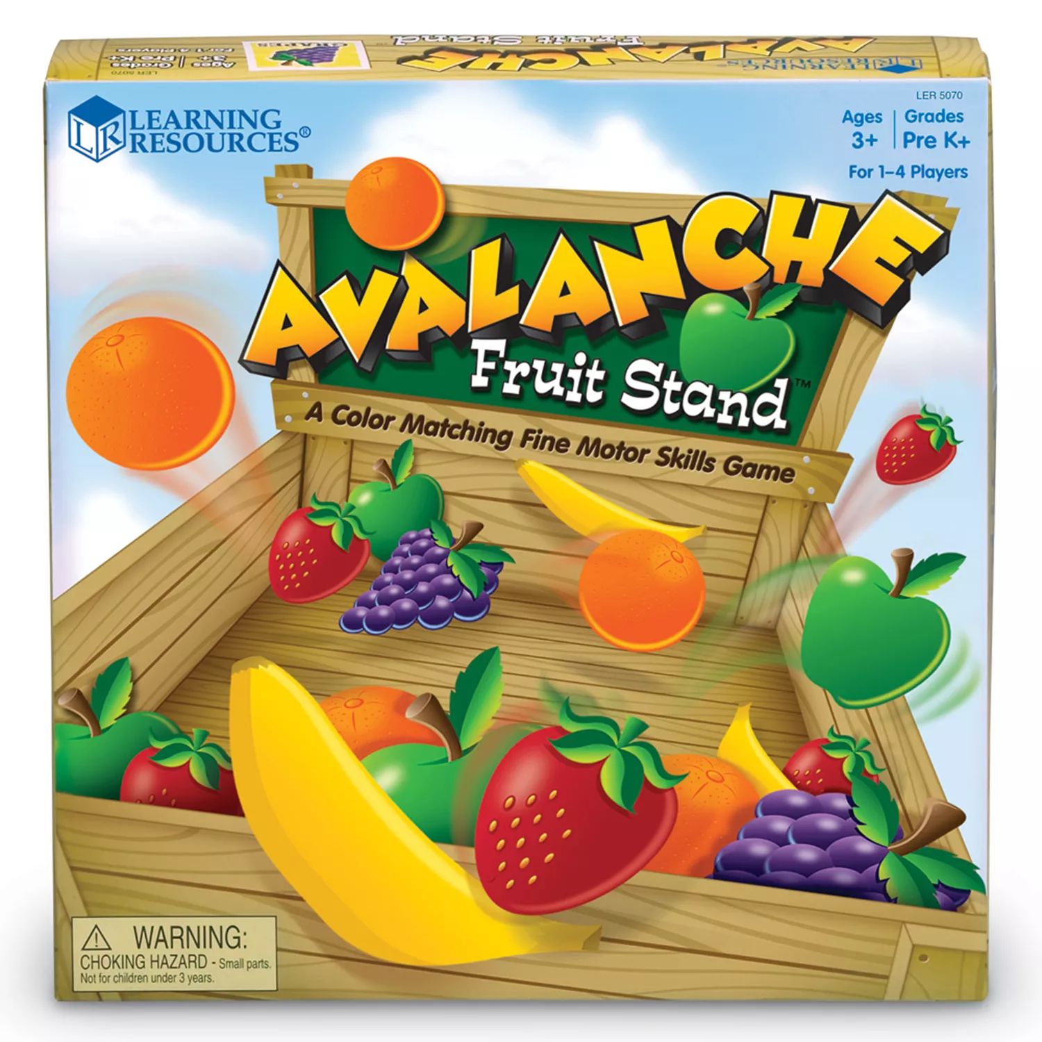 Игра Avalanche Fruit Stand от учебных ресурсов Learning Resources