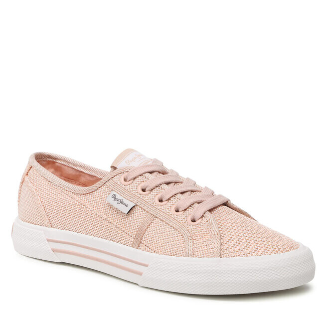 

Кроссовки Pepe Jeans BradyW Shine, розовый